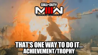 COD Modern Warfare 3 - That's One Way to Do It Achievement/Trophy - Mortar Strike a Helicopter