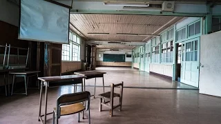 ABANDONED Japanese School Heard Creepy Music