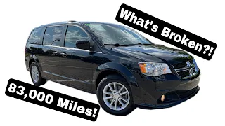 2019 Dodge Grand Caravan SXT 3.6 V6 POV Test Drive & 83,000 Mile Review