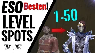 ESO | Stufe 1 - 50 Besten Level-Spots in ESO