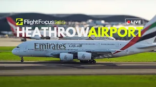 Heathrow Airport Live - Wednesday 17th April 2024