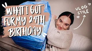 What I got for my 24th Birthday - Geburtstags Haul Vlog 🎁