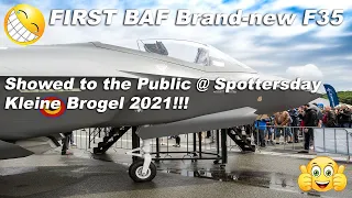 BREAKING: First Brand-new Belgium F35 showed to the public @ Kleine Brogel
