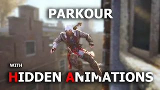 Assassin's Creed 3 Parkour Using Hidden Animations and Techs