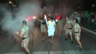 Злоумышленник пытался потушить Олимпийский огонь в Бразилии