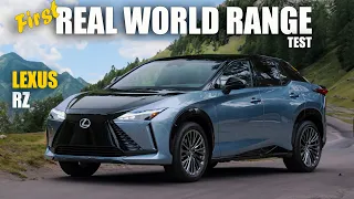 Lexus RZ - First Real World Range + Efficiency Test (Oh My!)