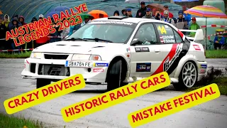 AUSTRIAN RALLYE LEGENDS 2023 | HISTORIC RALLY | BEST OF CRASH, MISTAKES AND SIDEWAYS ACTION