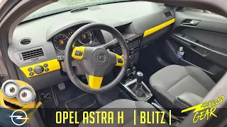 Черный глянец в Opel Astra H BLITZ, Japan Black, лучший салон