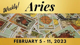 Aries February 6, 2023 -11th; Secret Info. Leads To Success ☀️🌈🦋 Weekly Tarot Reading