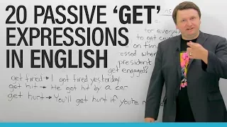 Learn 20 passive "GET" Expressions in English!