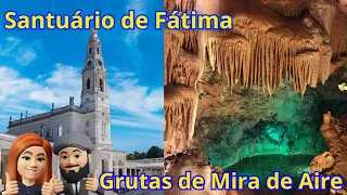 Nas profundezas da maior gruta de Portugal 🇵🇹  Santuário de Fátima