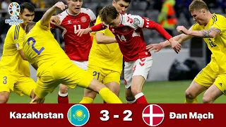 Kazakhstan lội ngược dòng, thắng 3-2 Đan Mạch | VÒNG LOẠI EURO 2024