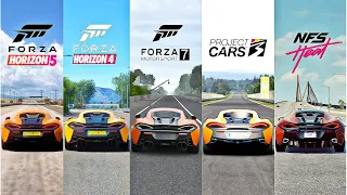 Mclaren 570s Comparison - Assetto Corsa, Forza Horizon 5, FH4, PC3, NFS Heat, NFS Payback