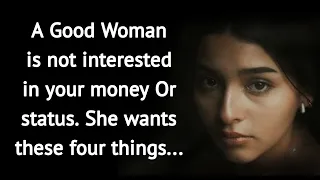 A Good Woman isn't Interested In Your Money Or Status.. | Psychology Says @PsychologySays2.0