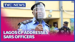 [FULL VIDEO] Lagos CP Addresses Officers Of Disbanded Tactical Unit