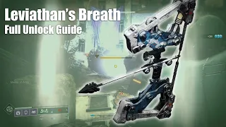 Shadowkeep - How to Unlock Leviathan's Breath - FULL GUIDE