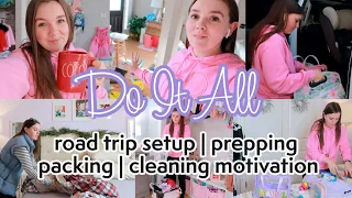 NEW Do It All With Me | Road Trip Car Setup | Prepping and Packing | Cleaning Motivation