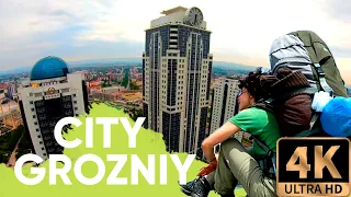 4K | Сity Grozny walking tour| Chechen Republic (Chechnya). Russia