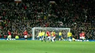 Cristiano Ronaldo free kick against Stoke 5-0