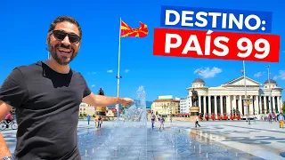 NOS MUDAMOS PARA MEU PAÍS 99 (Um Dos Mais Pobres da Europa)! Viagem da Albânia à Macedônia do Norte