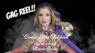 Hocus Pocus Bloopers [Gag Reel] - Come Little Children - Sarah's Song - Brooke deRosa