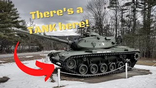 There's a TANK Here! - M60A3 Battle Tank - Epsom, NH