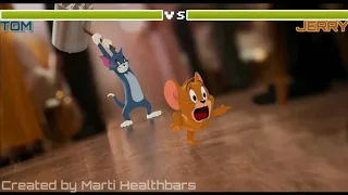 Tom vs Jerry with healthbars (Wedding Mayhem)|Tom & Jerry (2021)