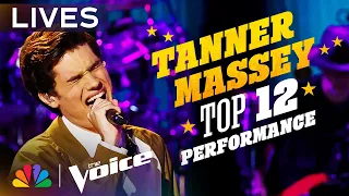 Tanner Massey Performs "Thnks fr th Mmrs" by Fall Out Boy | The Voice Lives | NBC