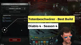 Diablo 4: Der beste Build für den Totenbeschwörer in Season 4