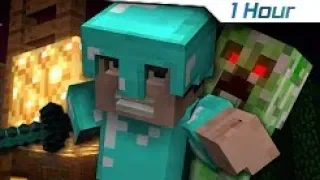 [1 Hour] "Revenge" - A Minecraft Parody of Usher's DJ Got Us Fallin' In Love (Music Video)