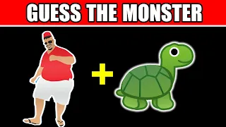 Guess The Monster By Emoji | Garten Of Banban, Aphabet lore.....IMPOSSIBLE DIFFICULTY