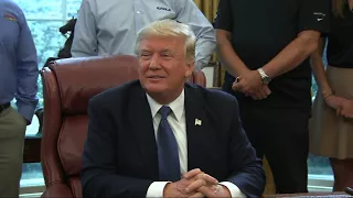 Trump Still Coy on Calm Before the Storm Comment