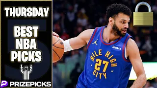 (BANK BUILDER STREAK🔥) NBA PRIZEPICKS |THURSDAY|04/25/2024 | BEST 5 PROPS| #podcast #prizepicks #nba