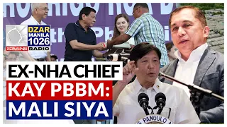 Duterte admin NHA chief, pinasinungalingan ang pahayag ni PBBM sa Yolanda rehabilitation