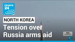 North Korea fires missile amid tension over Russia arms aid • FRANCE 24 English