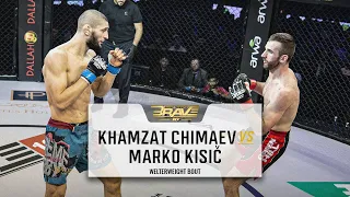 FREE MMA Fight | Khamzat Chimaev vs Marko Kisic | BRAVE CF 18