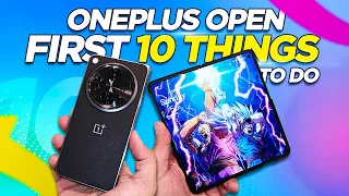 OnePlus Open Special Features Tips And Tricks & First 10 Things To Do (OPPO Find N3)