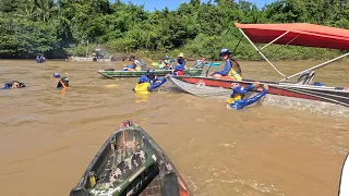 EMBARCAÇÃO COM 6 PESSOAS AFUNDA EM GOIAS