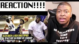 Lebron Watches As Top HS Prospects Josh Christopher & Jalen Green Put In Work| EP 29| FERRO REACTS