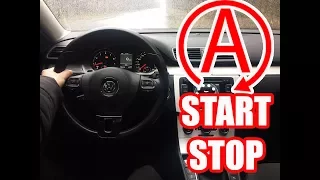 Как работает система Start Stop на VW Passat B7 ● Принцип работы системы старт стоп