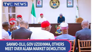 ISSUES WITH JIDE: Yoruba vs Igbo: Sanwo-Olu, Gov Uzodinma, Others Meet Over Alaba Market Demolition