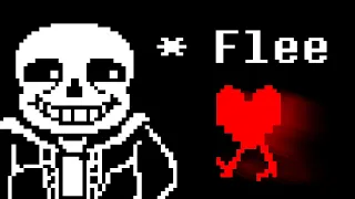 What if You FLEE From Sans? [ Undertale ]