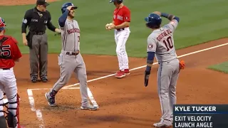 Houston we have liftoff! Astros pound SIX homers and FIVE IN ONE INNING!