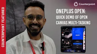 OnePlus Open: Quick Demo of Open Canvas Multi-Tasking