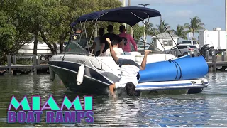 When You Flex at The Ramp But Things Go Wrong | Miami boat Ramps | 79th St
