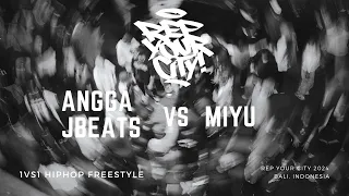 Rep Your City 2024 / Bali, Indonesia -  Angga JBeats vs. Miyu (Best 16) - (1vs1 HipHop Freestyle)