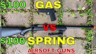 GAS VS SPRING - Airsoft Guns