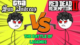 GTA San Andreas Gamers VS Red Dead Redemption 2 Gamers