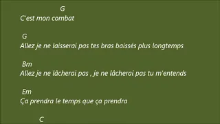 Arcadian , ton combat . Karaoké d accords pour guitare