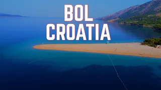 Bol, Island Brac, Croatia in 4K 🇭🇷